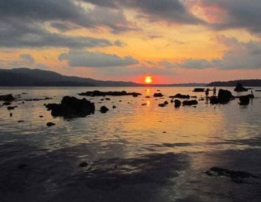 Sunset at Chidiya Tapu