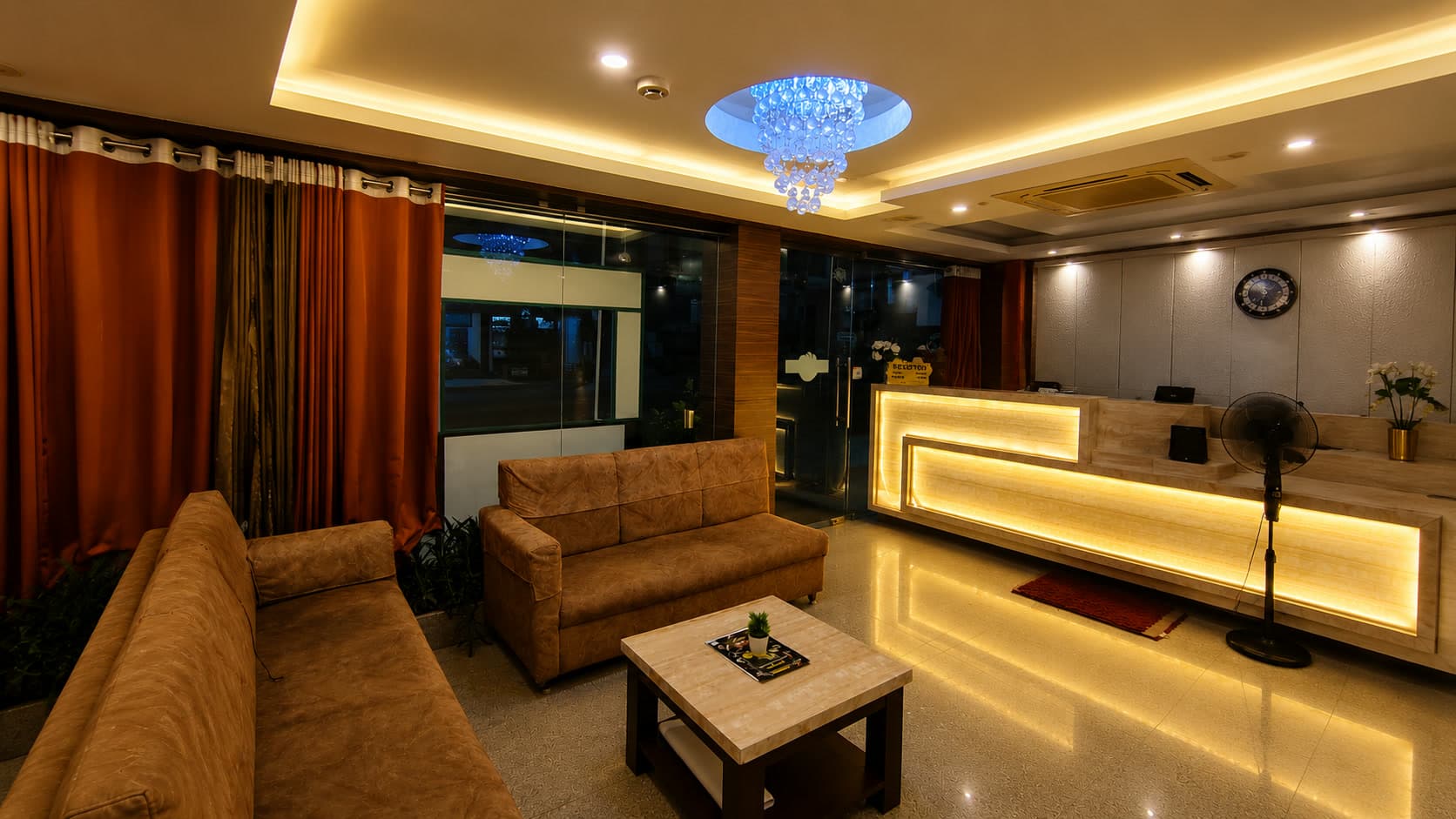 Islands Tourister reception lobby
